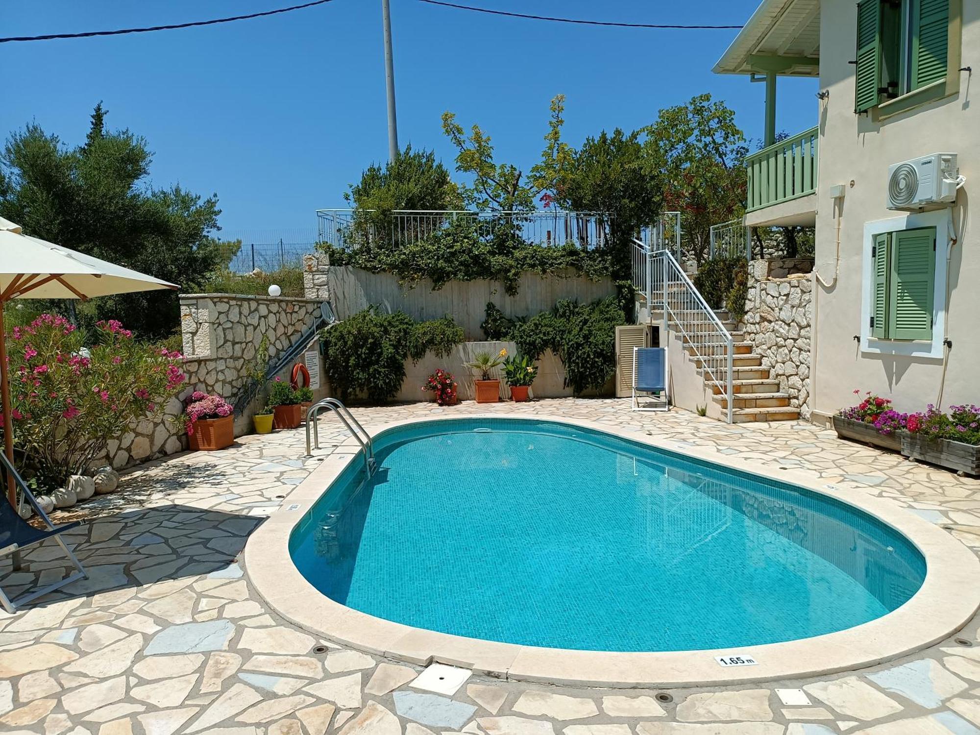 Deep Blue- Rosemary Sea View Áyios Nikítas Exterior foto